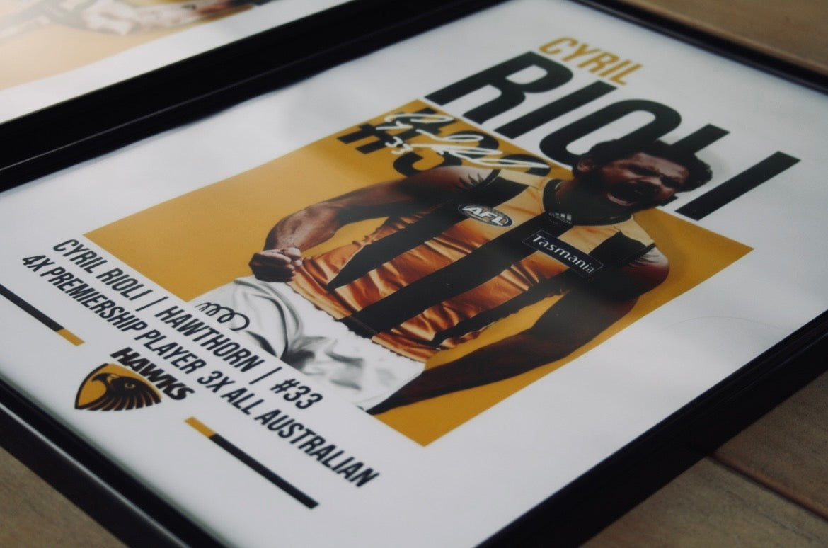 Cyril Rioli | Hawthorn AFL Poster