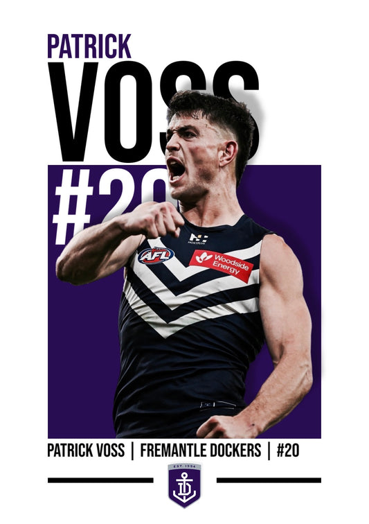 Patrick Voss | Fremantle AFL Poster