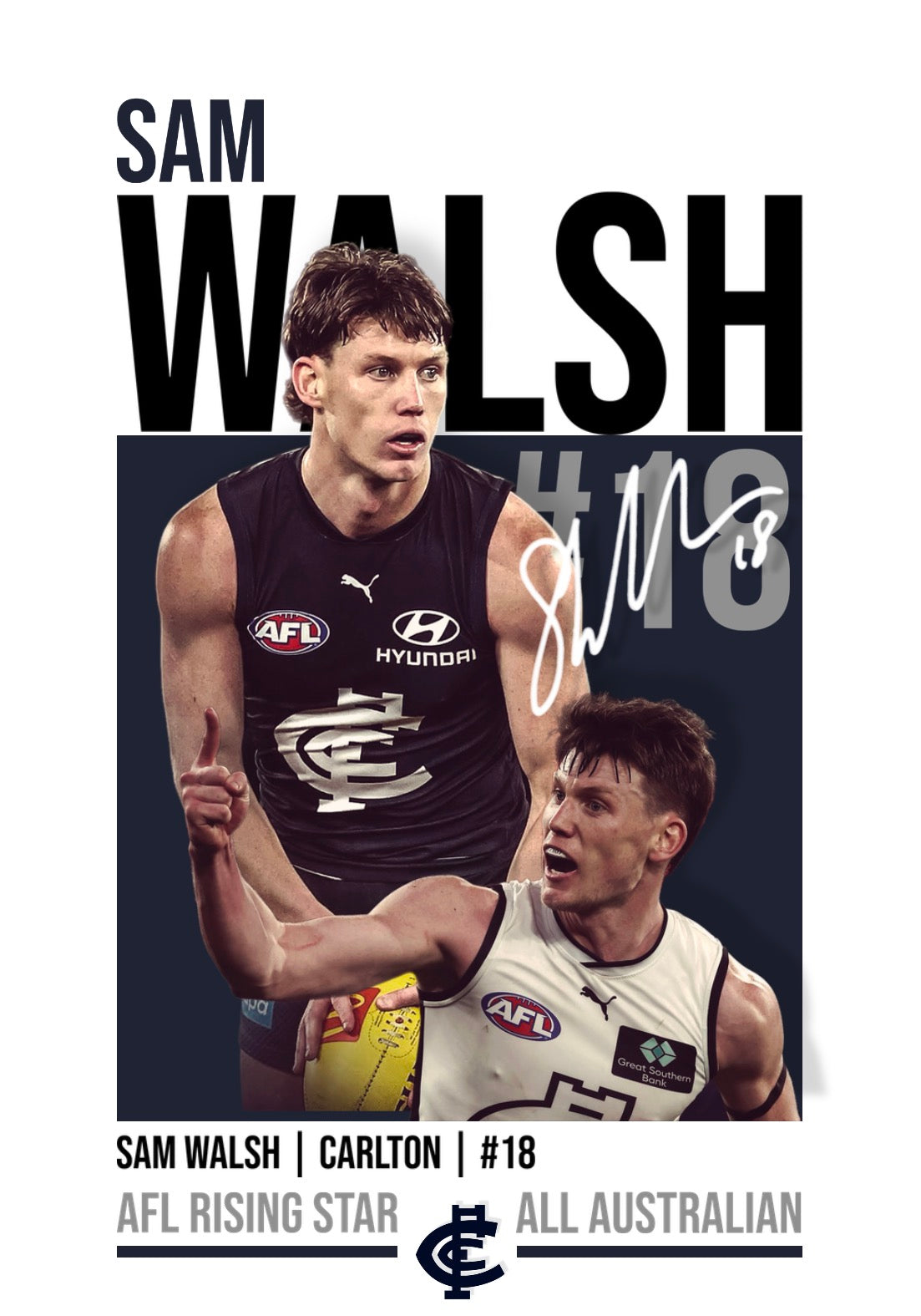 Sam Walsh Poster (Digital)