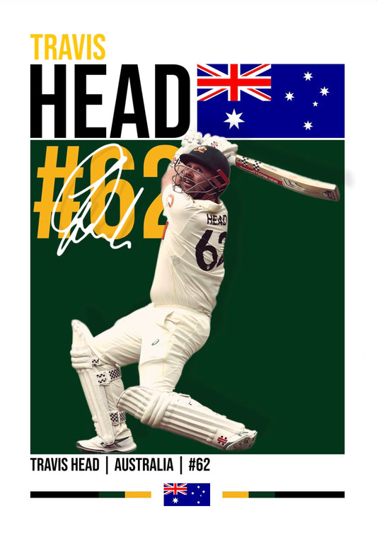 Travis Head Poster