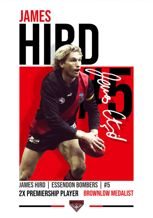 James Hird | Essendon AFL Poster