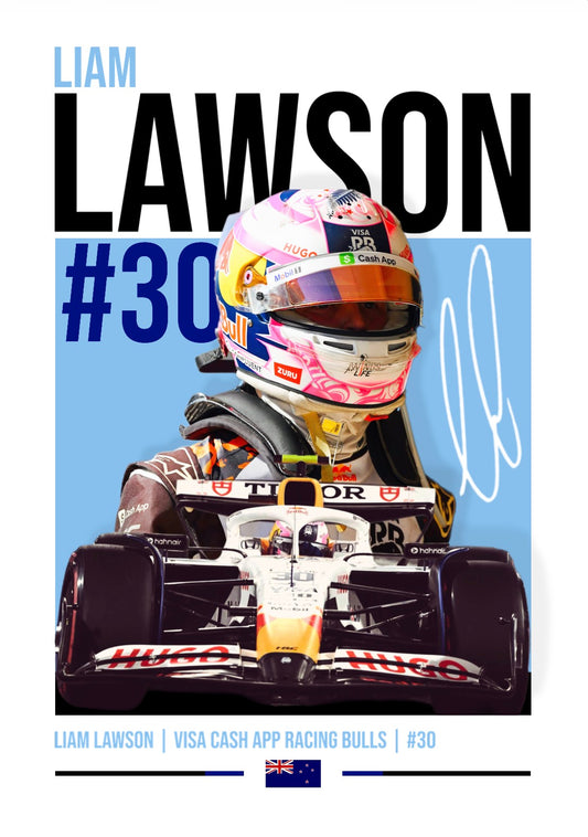 Liam Lawson Poster