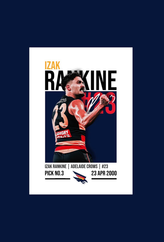 Izak Rankine | Adelaide Crows AFL Poster