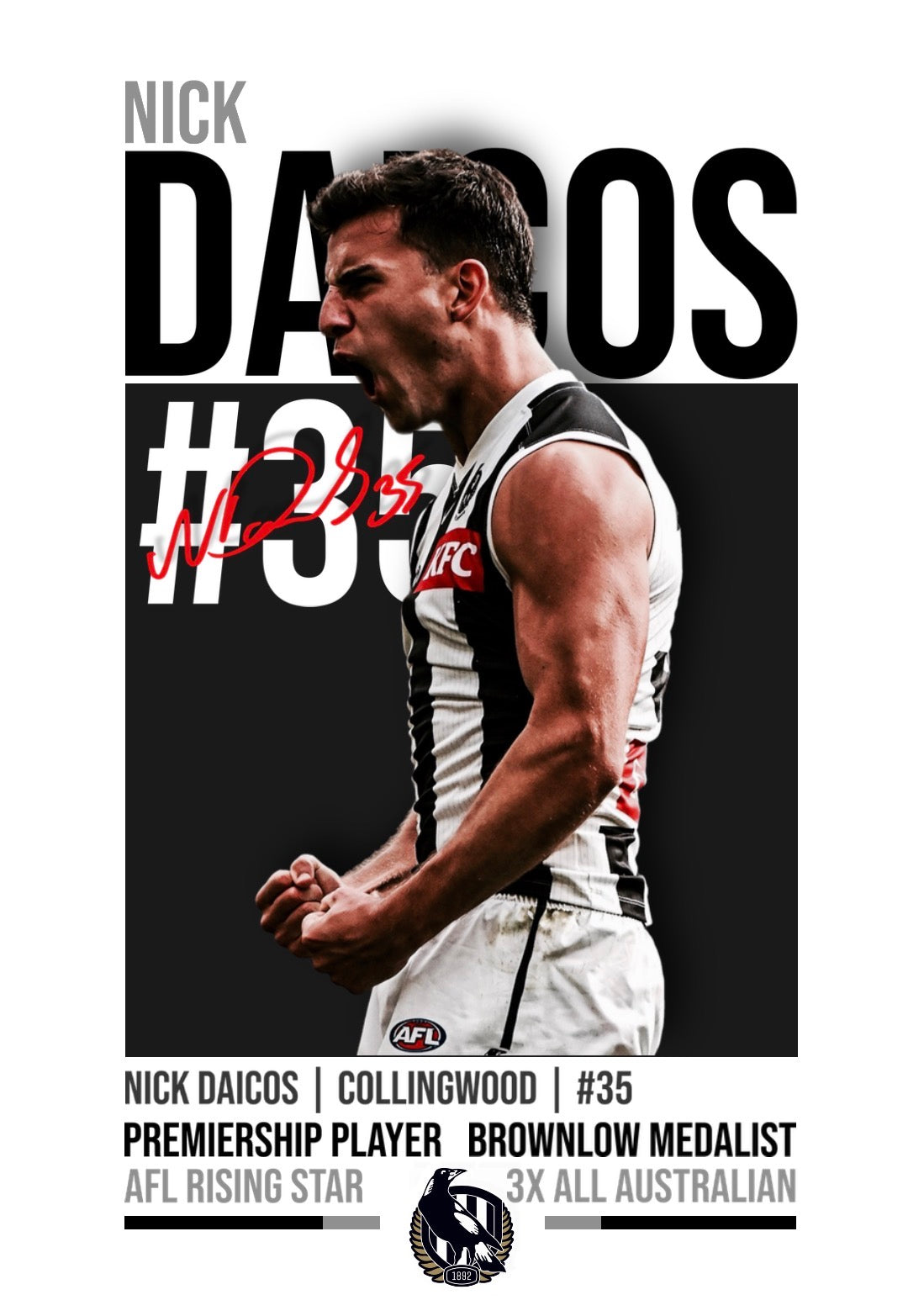 Nick Daicos Poster (Digital)