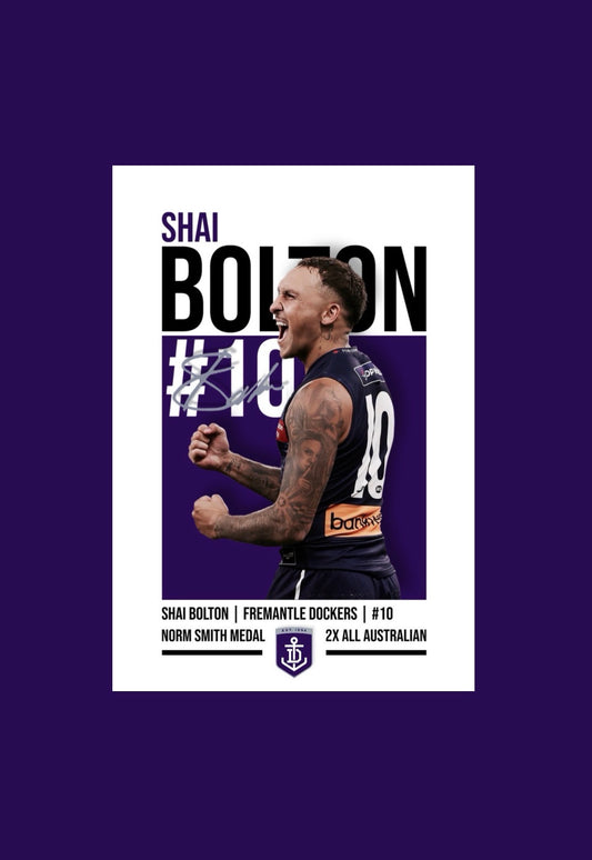 Shai Bolton | Fremantle AFL Poster