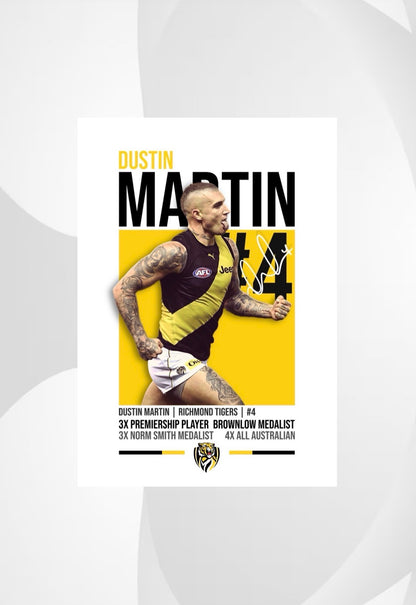 Dustin Martin | Richmond Tigers AFL Poster