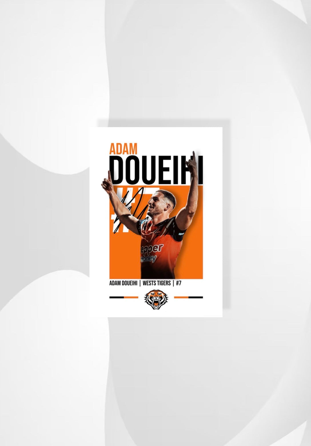 Adam Doueihi | Wests Tigers NRL Poster