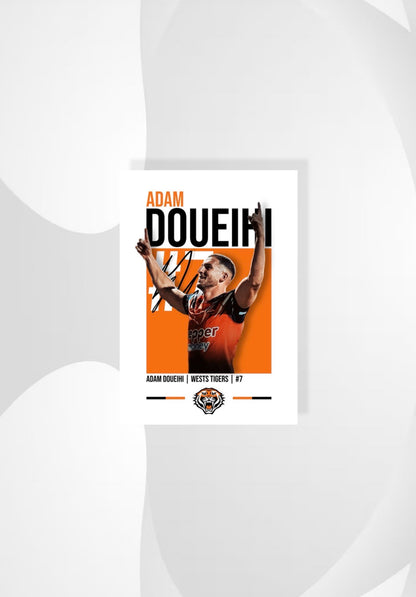 Adam Doueihi | Wests Tigers NRL Poster