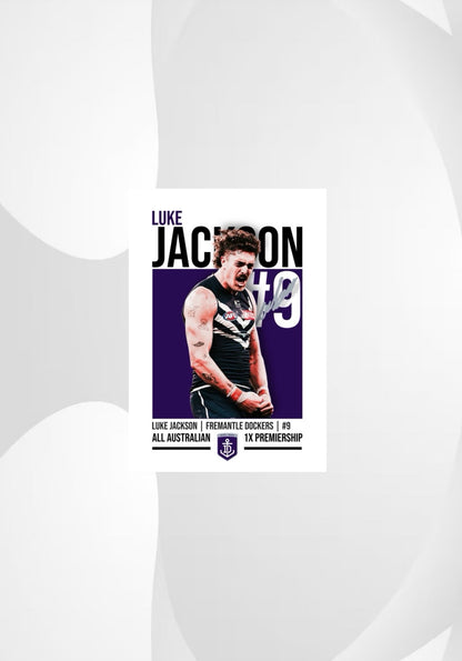 Luke Jackson | Fremantle AFL Poster