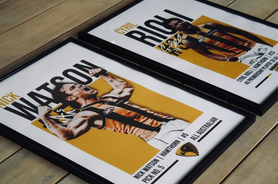 Nick Watson | Hawthorn AFL Poster