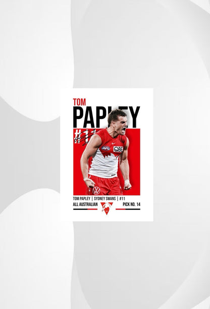 Tom Papley | Sydney Swans AFL Poster