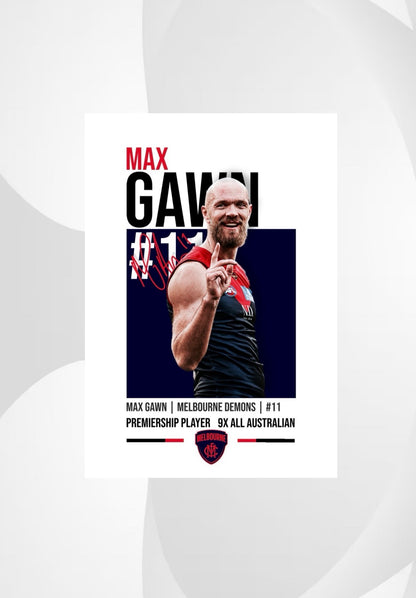 Max Gawn | Melbourne AFL Poster
