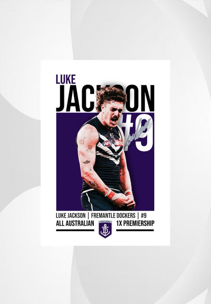 Luke Jackson | Fremantle AFL Poster