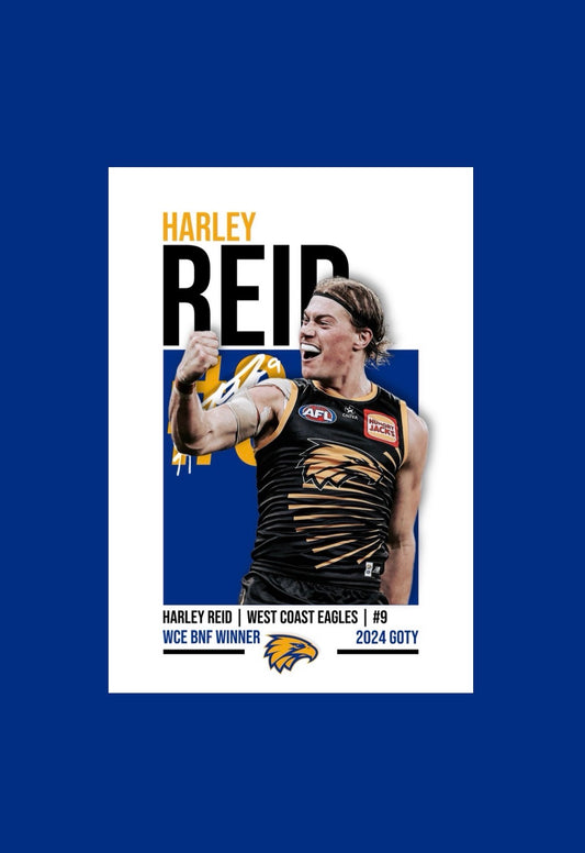 Harley Reid | West Coast AFL Poster