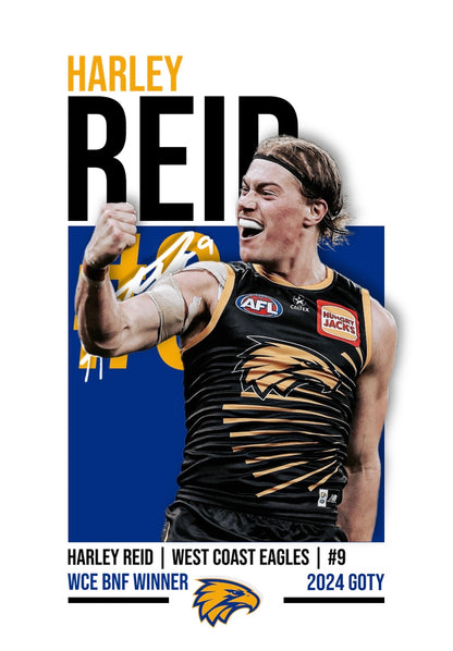Harley Reid | West Coast AFL Poster