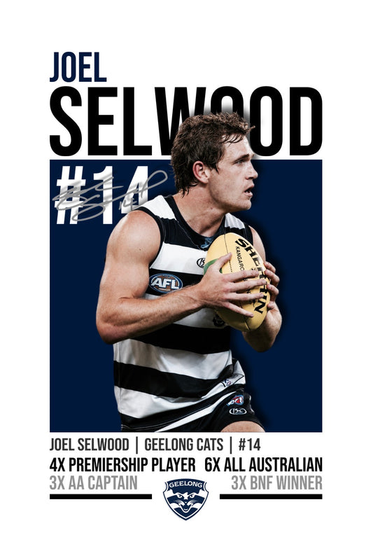 Joel Selwood Poster (Digital)