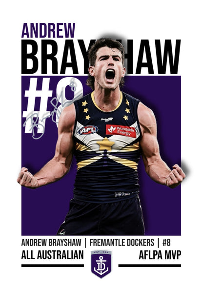 Fremantle Bundle | Brayshaw, Reid, Voss, Jackson AFL Poster Value Pack