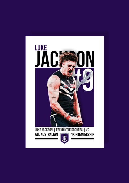 Luke Jackson | Fremantle AFL Poster