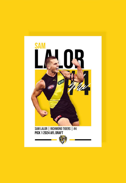 Sam Lalor | Richmond AFL Poster