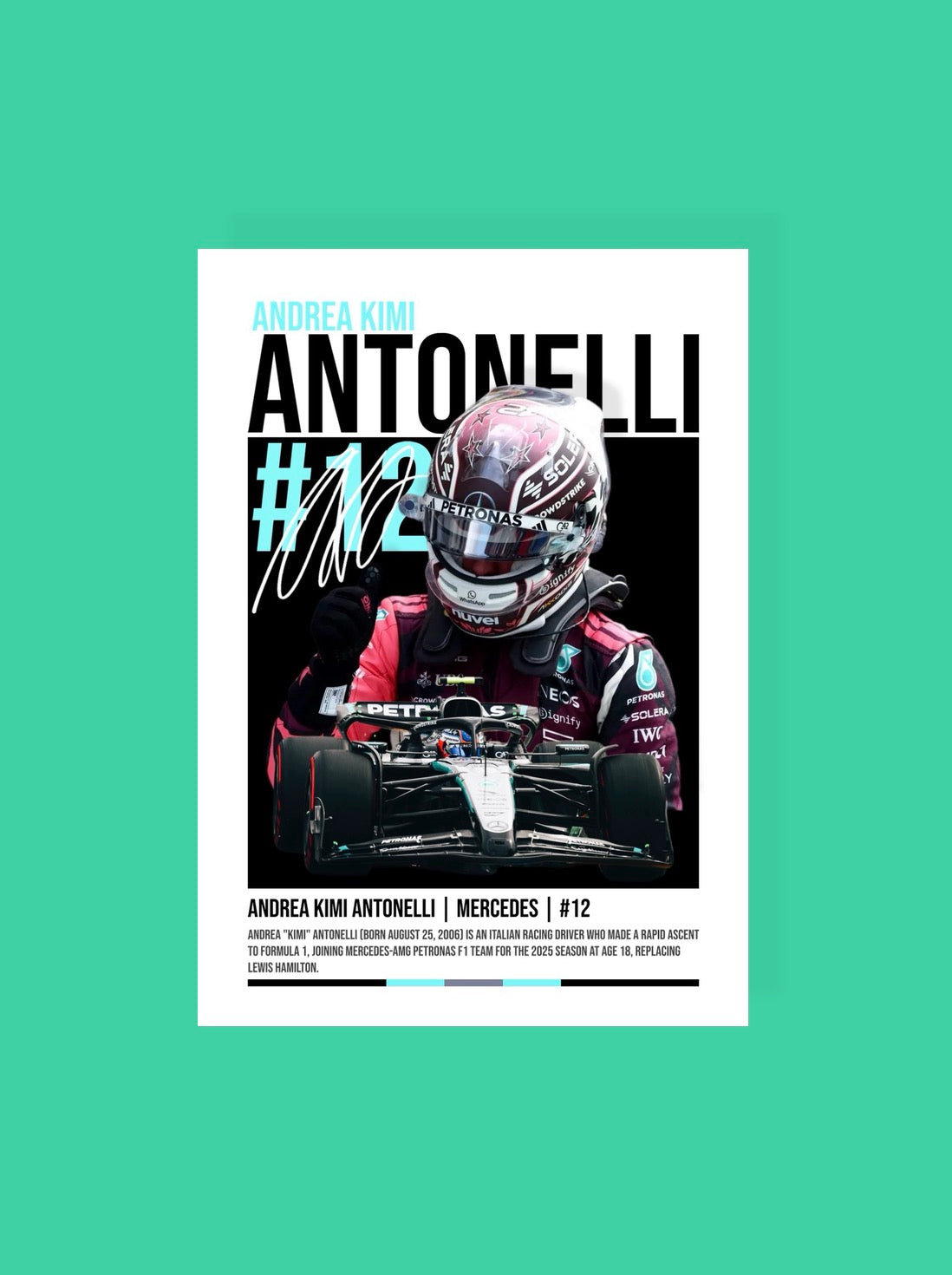 Andrea Kimi Antonelli Poster