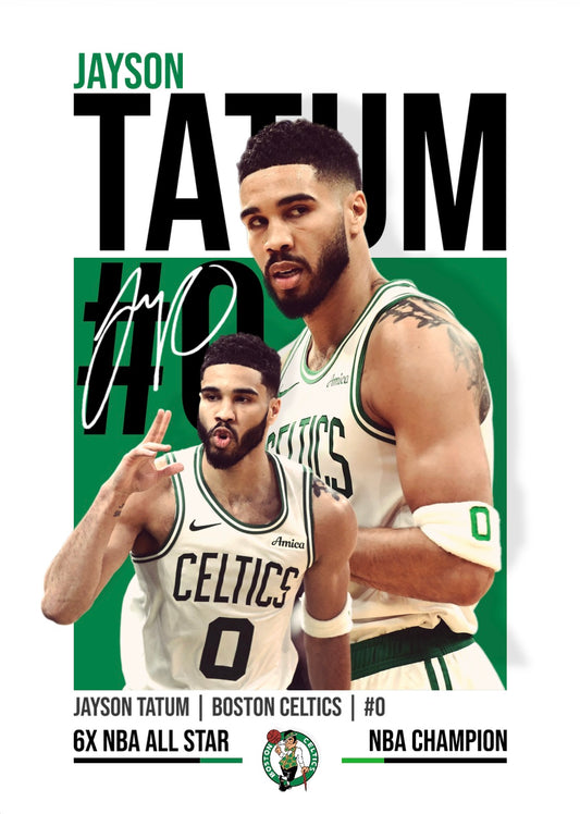 Jayson Tatum Poster (Digital)
