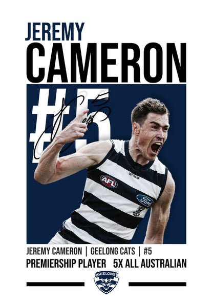 Jeremy Cameron Poster